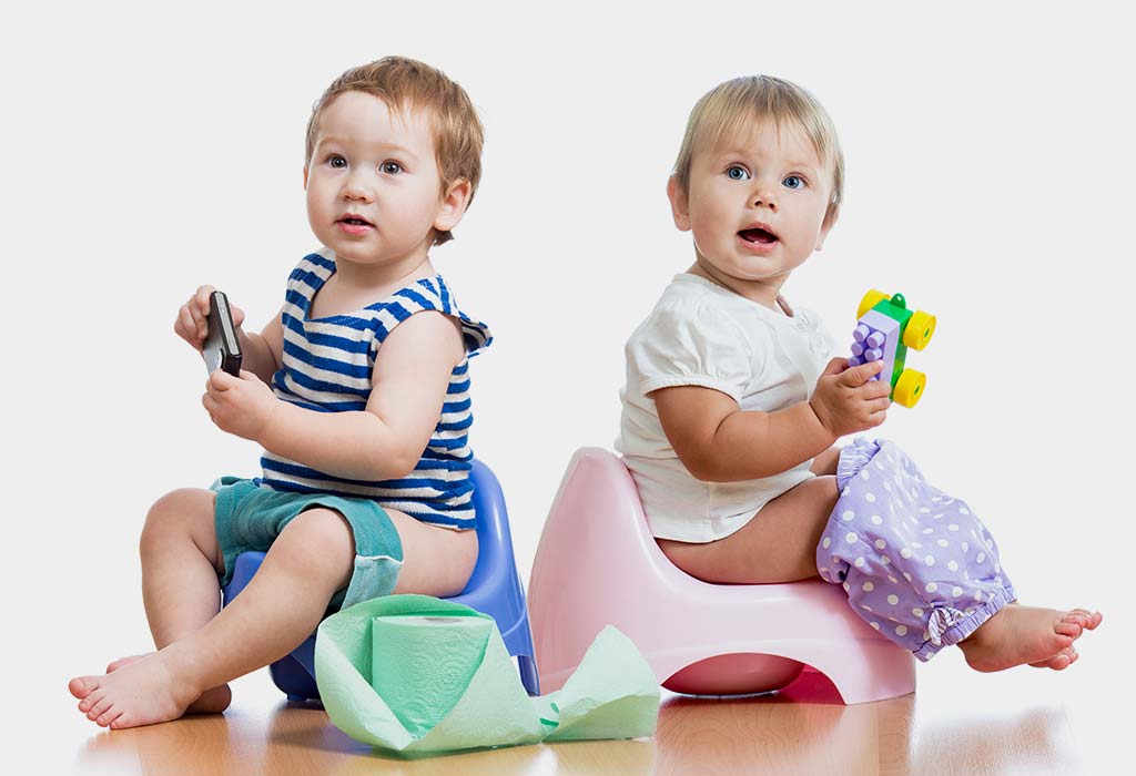 Tips For Potty Training Twins Baby